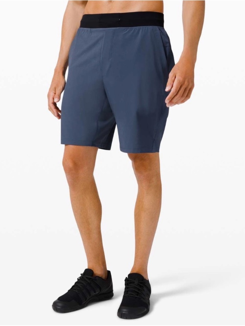 Lululemon T.H.E. Short 9” Liner Men’s Sz S Iron Blue